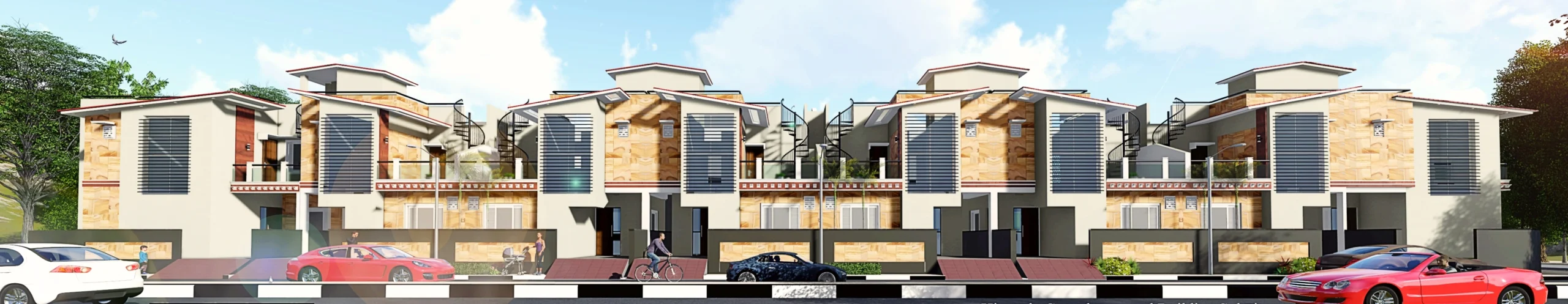 Row Houses View 2