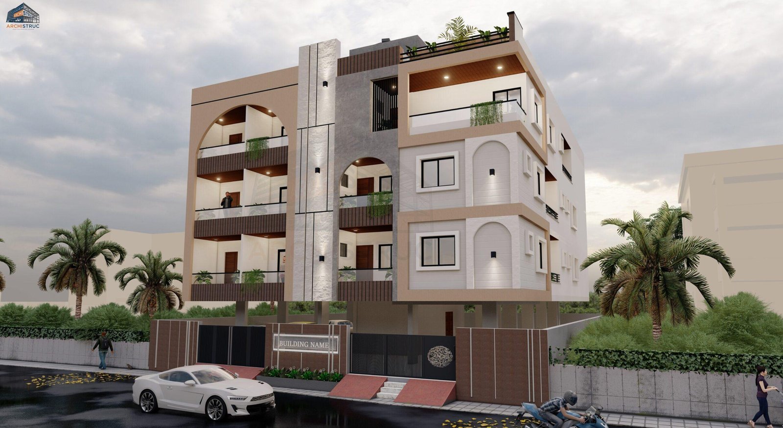 Multi-Storey Apartment View 2