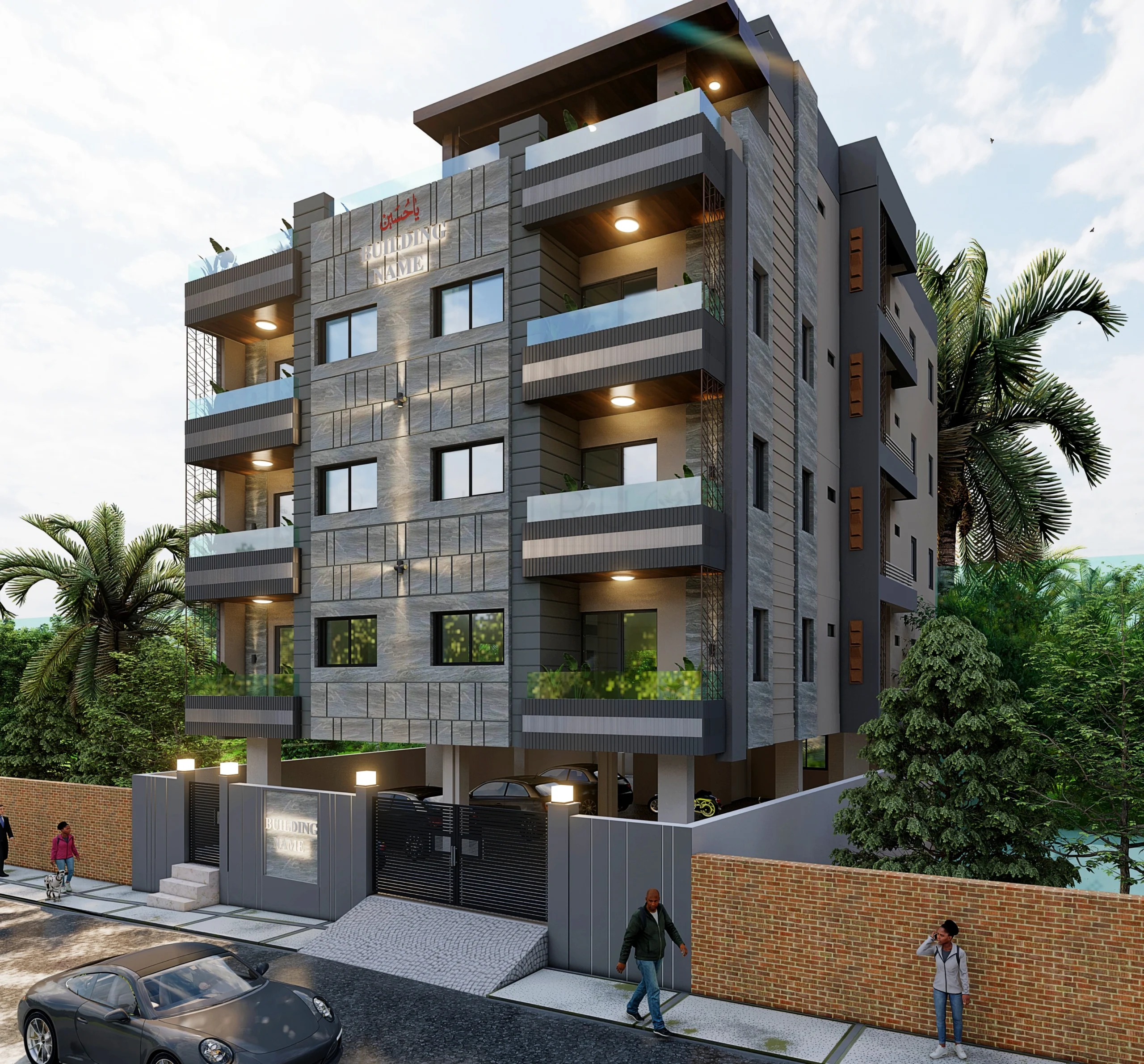 Multi-Storey Apartment View 3